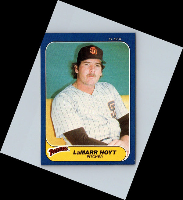 1986 Fleer LaMarr Hoyt #325