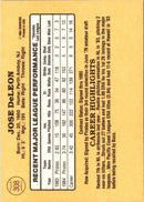 1985 Donruss Jose DeLeon