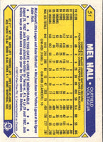 1987 O-Pee-Chee Mel Hall #51