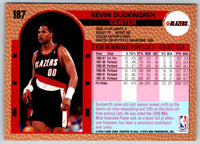 1992 Fleer Kevin Duckworth #187