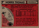 1980 Topps Norris Thomas