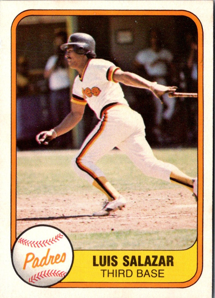 1981 Fleer Luis Salazar