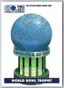 1991 Proset World League World Bowl Trophy
