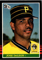 1985 Donruss Jose DeLeon #308