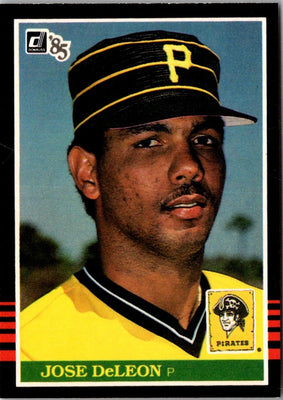1985 Donruss Jose DeLeon #308