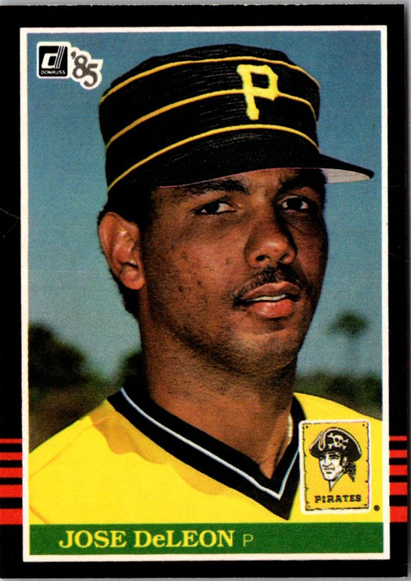 1985 Donruss Jose DeLeon #308
