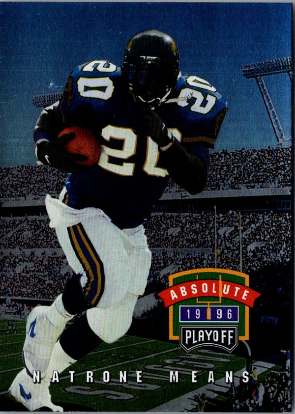 1996 Playoff Absolute Natrone Means #56