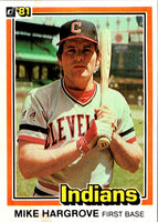1981 Donruss Mike Hargrove #78