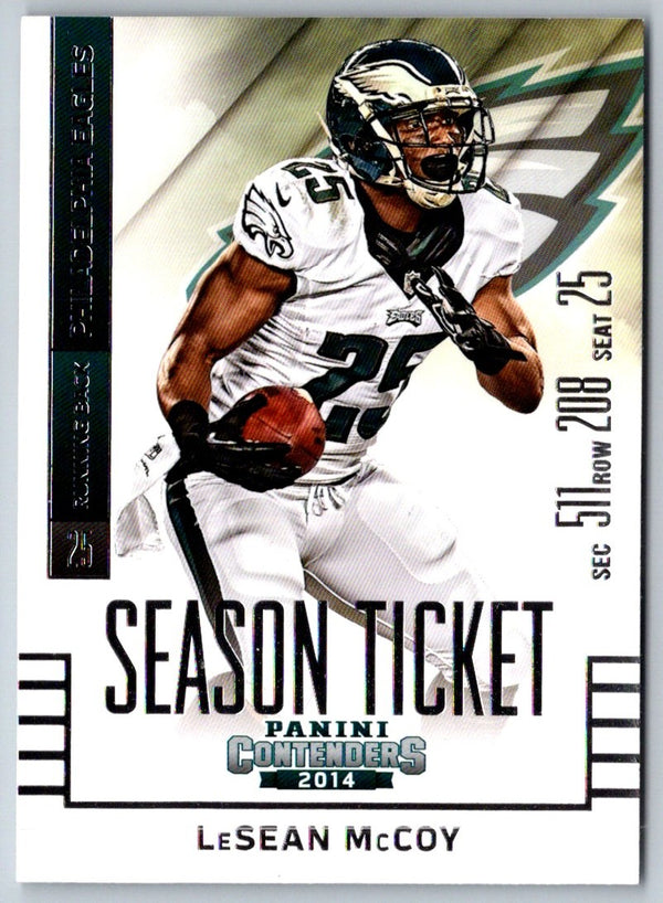 2014 Panini Contenders LeSean McCoy #44