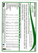 2014 Topps Ryan Cook