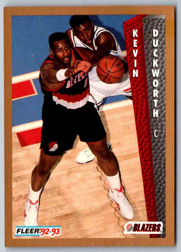 1992 Fleer Kevin Duckworth #187