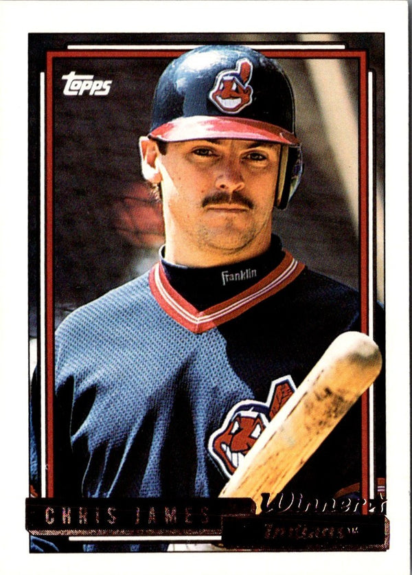 1992 Topps Chris James #709