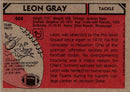 1980 Topps Leon Gray