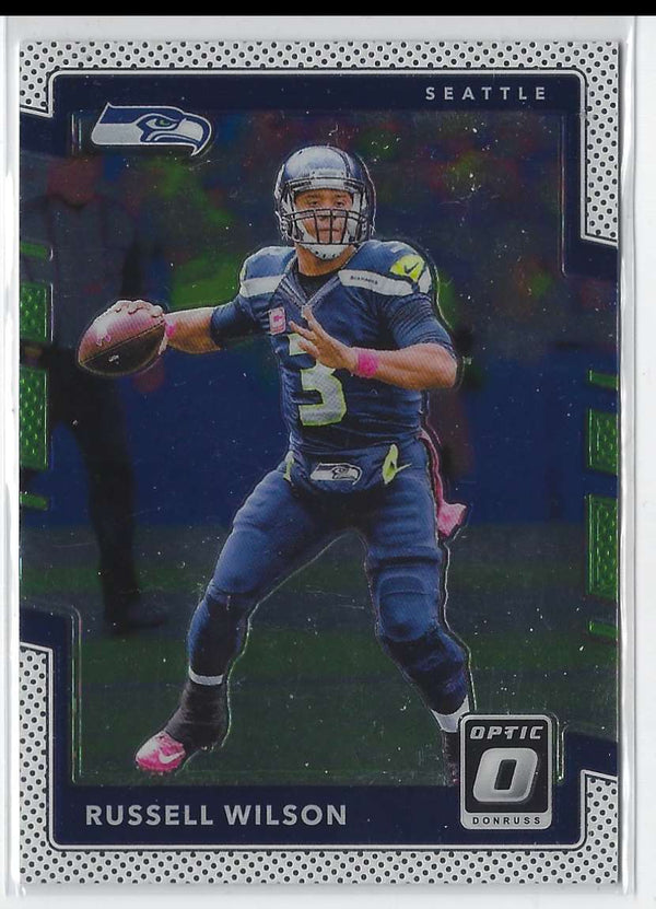 2017 Donruss Optic Russell Wilson #6