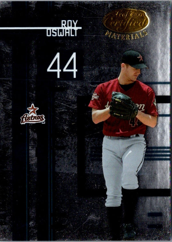 2005 Leaf Certified Materials Roy Oswalt #60