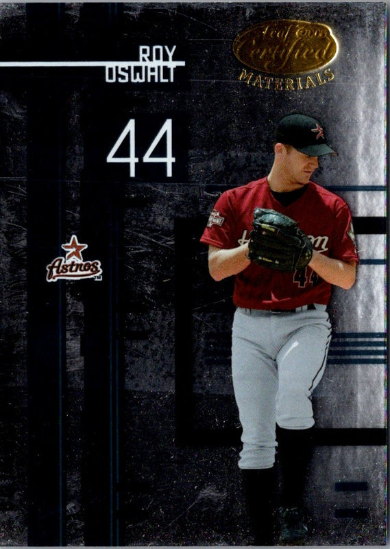 2005 Leaf Certified Materials Roy Oswalt #60