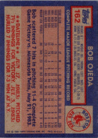 1984 Topps Bob Ojeda #162