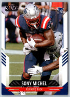 2021 Score Scorecard Sony Michel #38