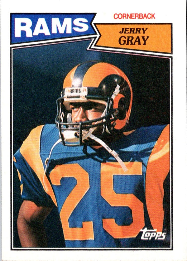 1987 Topps Jerry Gray #157 Rookie
