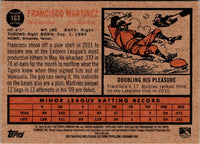 2011 Topps Heritage Minor League Francisco Martinez #163
