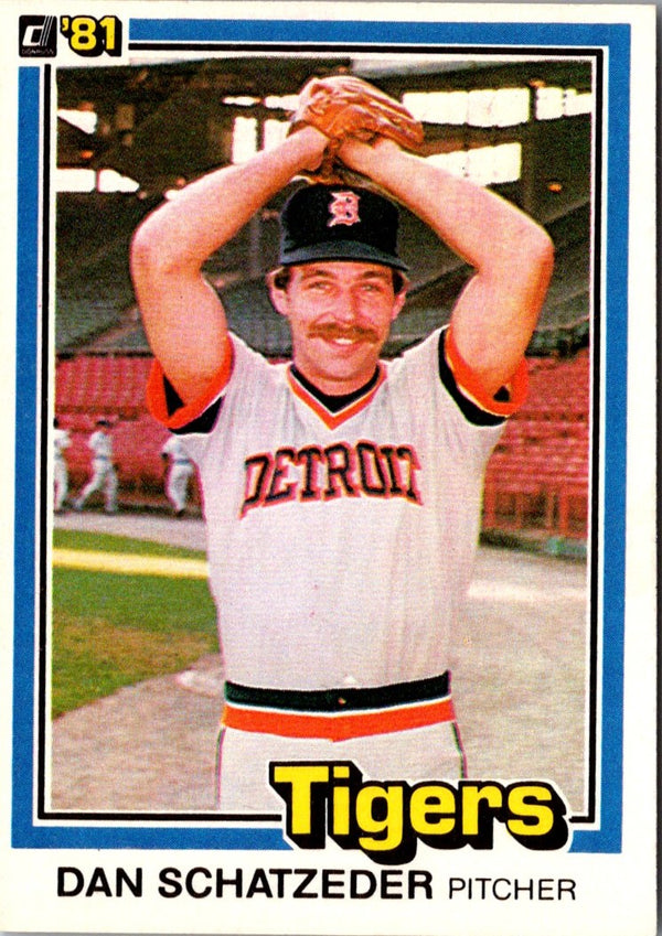 1981 Donruss Dan Schatzeder #248