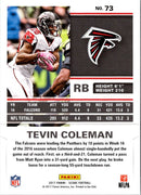 2017 Score Tevin Coleman
