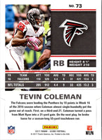 2017 Score Tevin Coleman #73