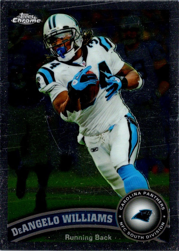 2011 Topps Chrome DeAngelo Williams #161