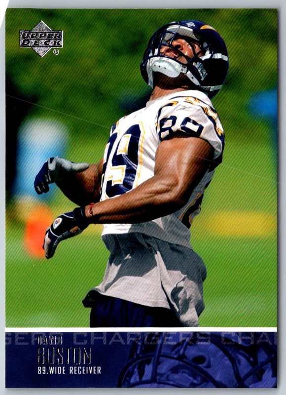 2003 Upper Deck David Boston #105