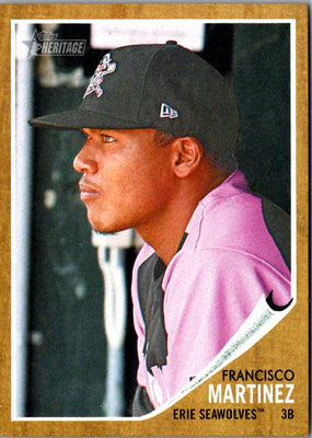 2011 Topps Heritage Minor League Francisco Martinez #163