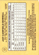 1985 Donruss Jay Howell