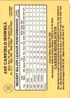 1985 Donruss Jay Howell #103