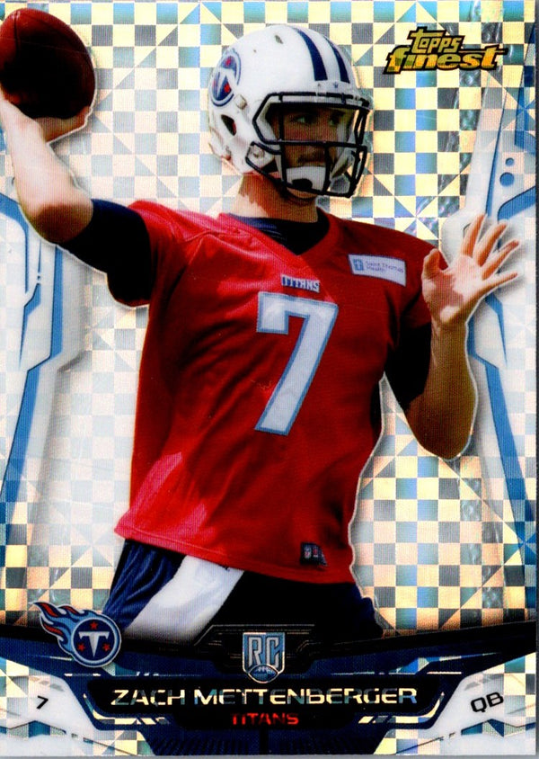 2014 Finest Xfractors Zach Mettenberger #111