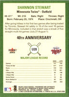 2003 Fleer Tradition Update Shannon Stewart #28