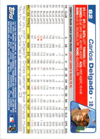 2004 Topps Opening Day Carlos Delgado #82