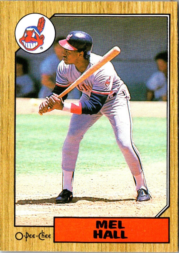 1987 O-Pee-Chee Mel Hall #51