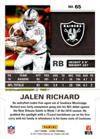 2017 Score Jalen Richard #65
