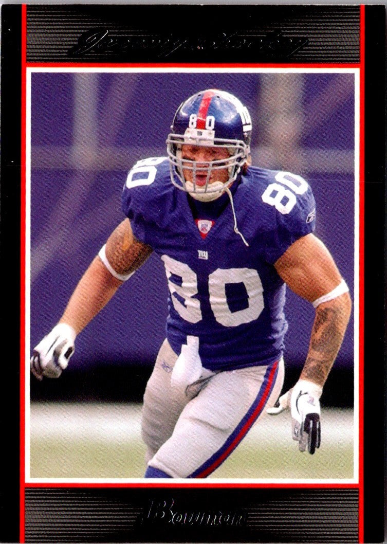 2007 Bowman Jeremy Shockey
