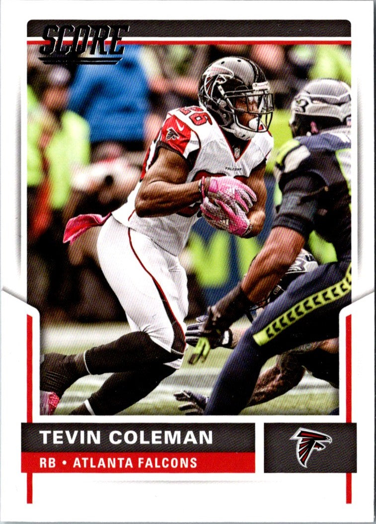 2017 Score Tevin Coleman