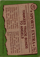 1976 Topps Traded Bobby Bonds #380T