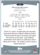 2010 Topps Platinum Ronnie Brown