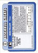 1990 Swell Baseball Greats Bob Feller