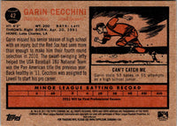 2011 Topps Heritage Minor League Garin Cecchini #42