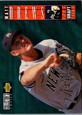 1994 Collector's Choice Matt Drews #30 Rookie