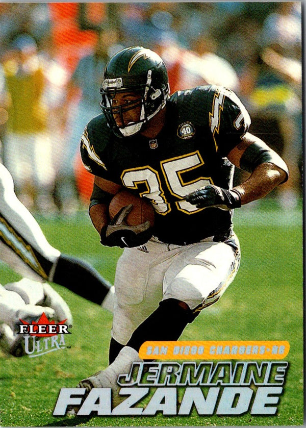 2001 Ultra Jermaine Fazande #118