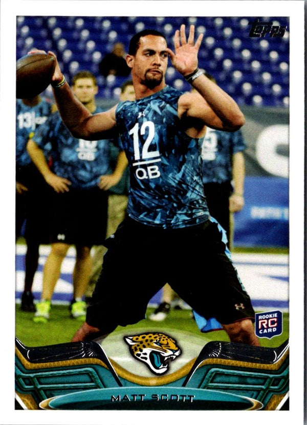 2013 Topps Matt Scott #21 Rookie