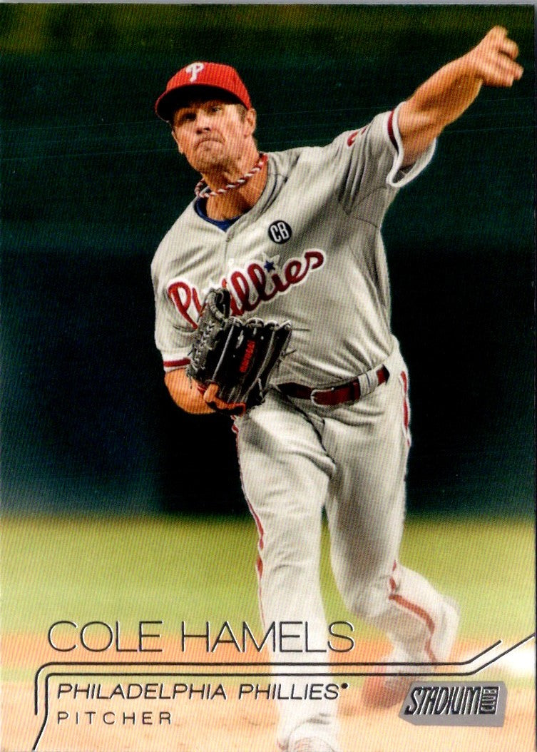 2015 Stadium Club Cole Hamels