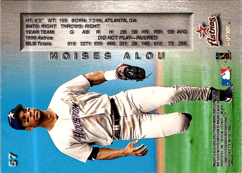 2000 Metal Moises Alou