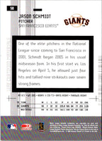 2005 Leaf Certified Materials Jason Schmidt #58