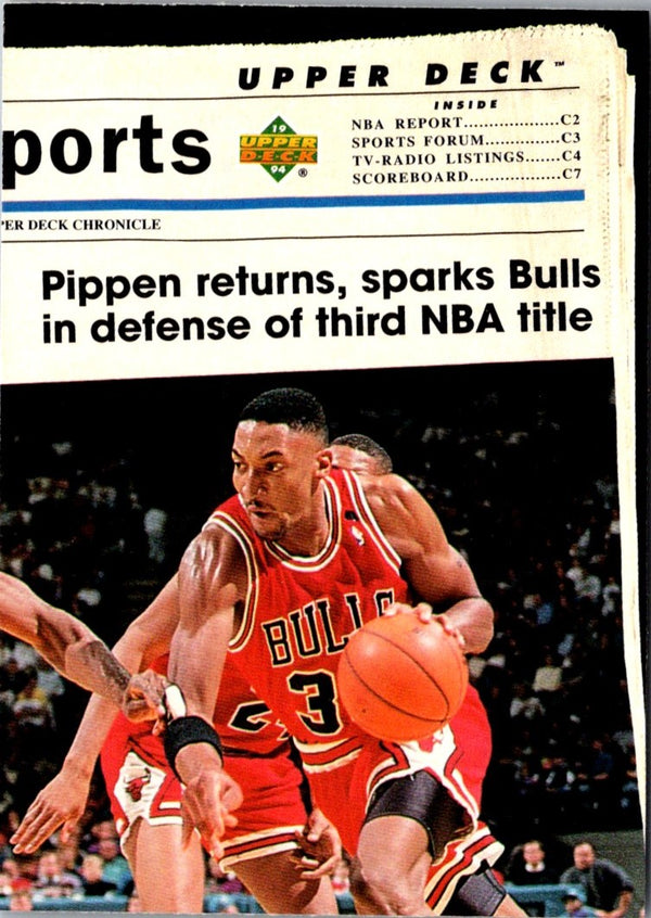1993 Upper Deck Scottie Pippen #202